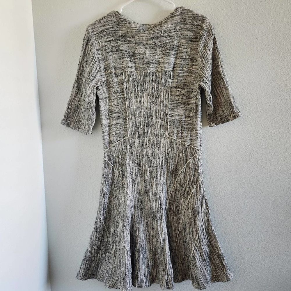 𝅺DEREK LAM 10 CROSBY  Tweed Mini Dress Size Medium - Picture 7 of 8